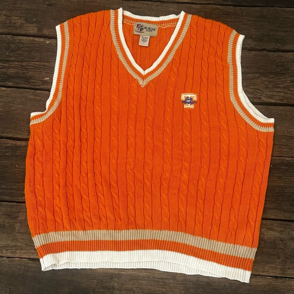 Tennessee Lady Volunteers V-Neck Sweater Vest M
